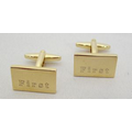 Cufflinks/Button Covers: Engraved